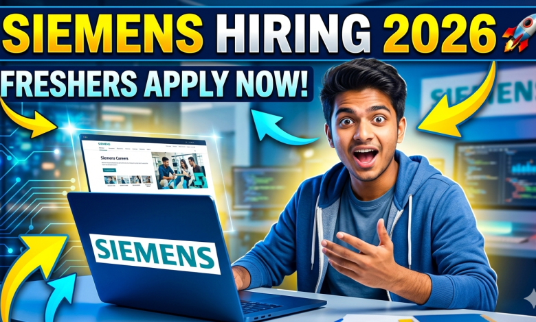 Siemens Recruitment Jobs 2026